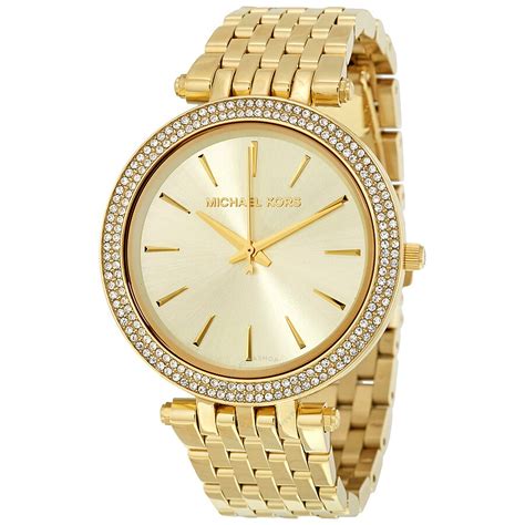 cheap gold michael kors watch|michael kors gold diamond watch.